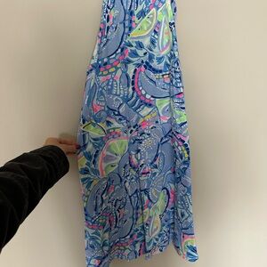 Lilly Pulitzer Blue Paisley Dress